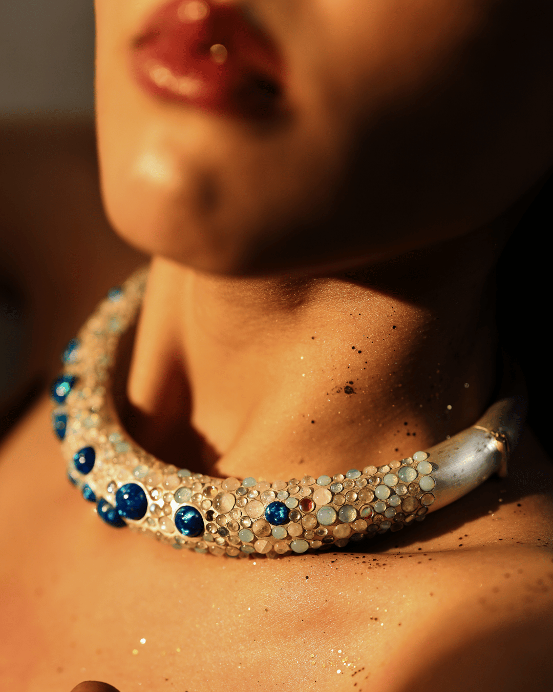 Blue Opal Orbs Set - MHARI by Alay Somani