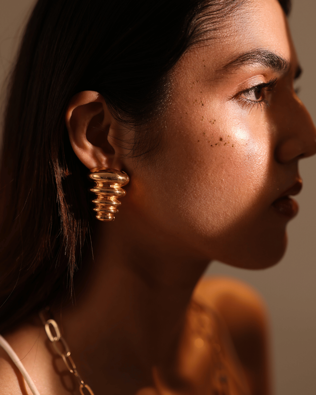 Pebble Earrings Triangle