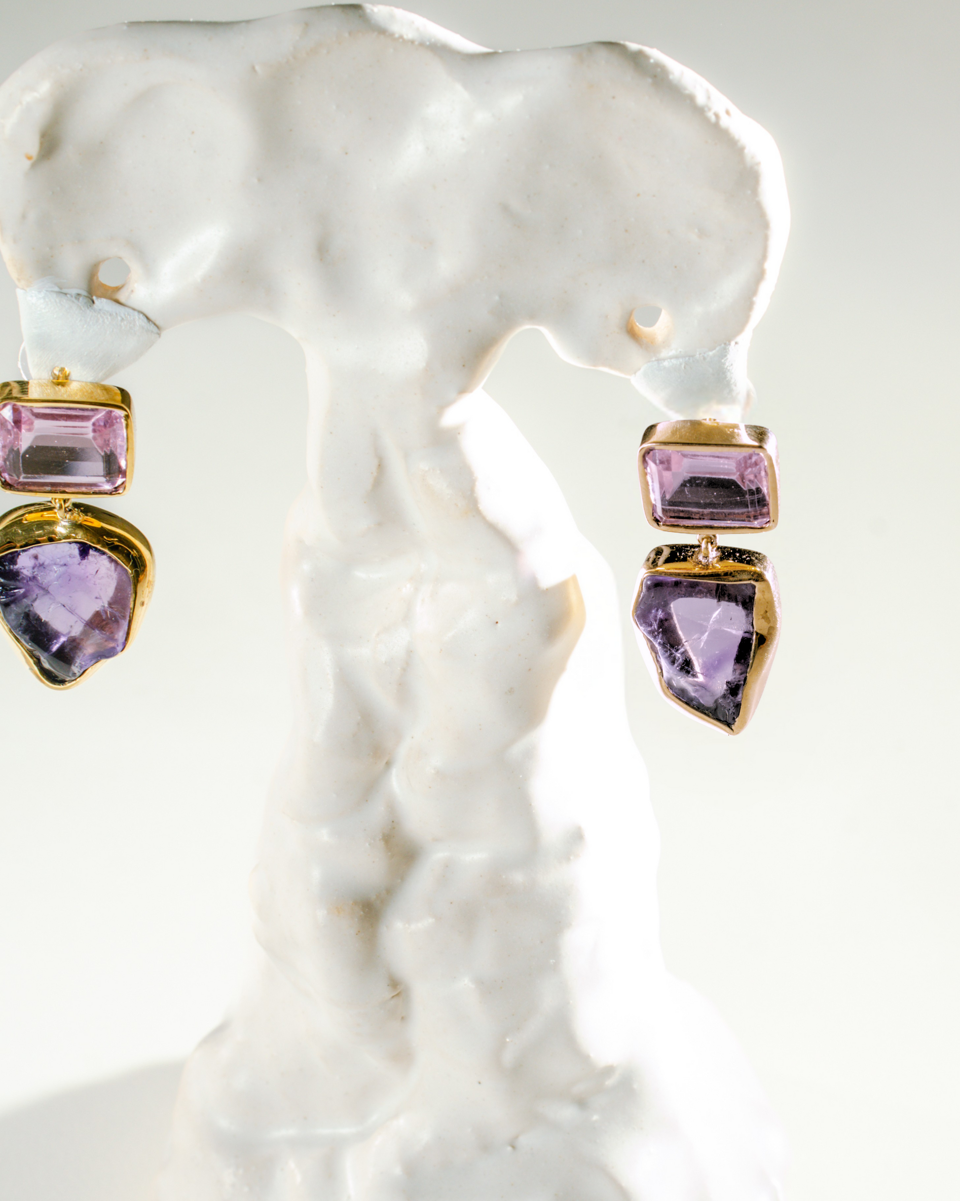 Crude Love Earrings - MHARI by Alay Somani