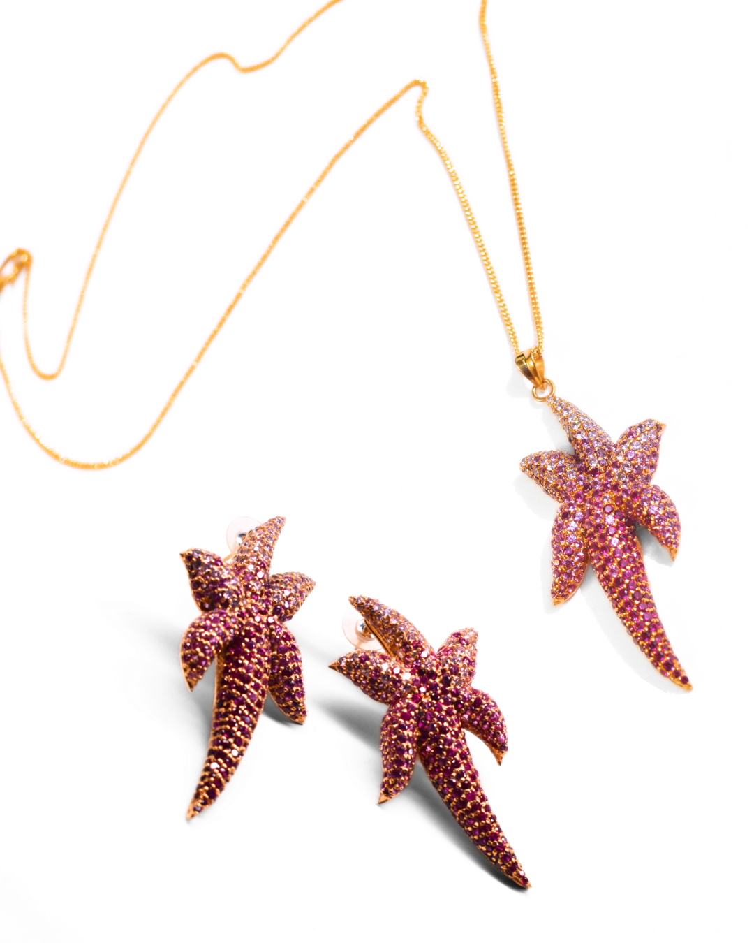 Starfish Set ( Pendant | Earrings)