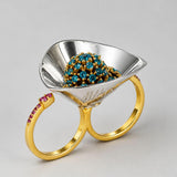 Irodori Choker Double Shank Ring